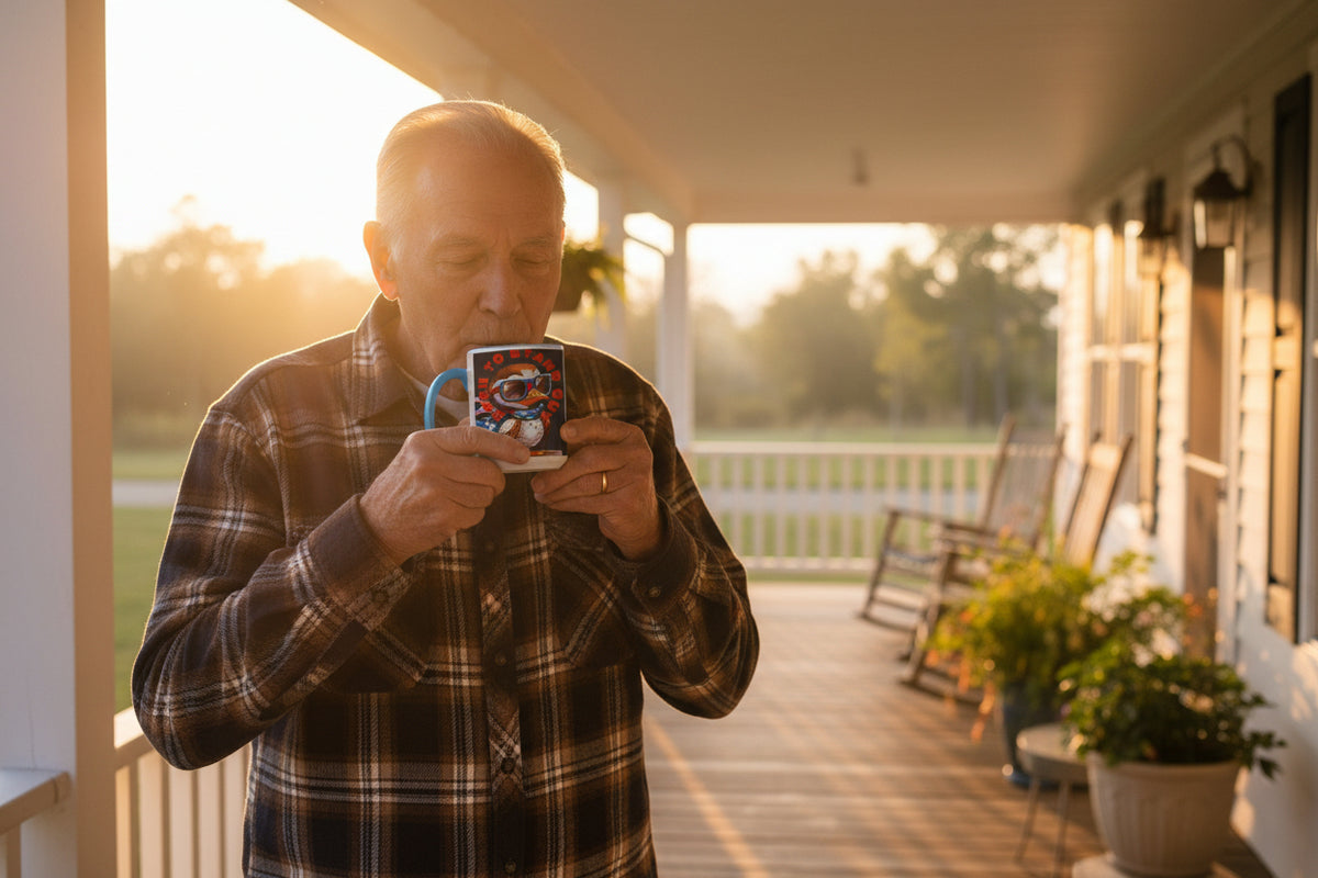 Born to Stand Out Two-Tone Coffee Mug — Sip Bold. Live Bolder.
